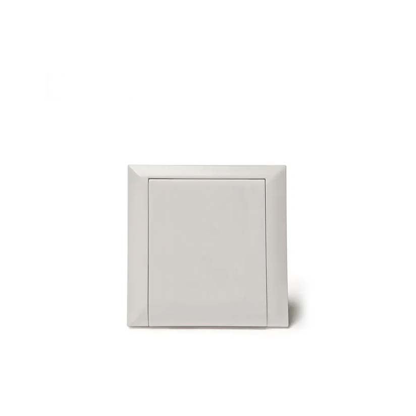 cover color grigio chiaro per presa aspirante quadrata Sistem Air