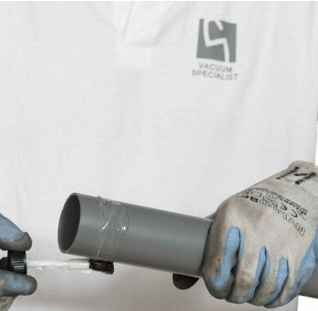 Verlegung des Rohrnetzes